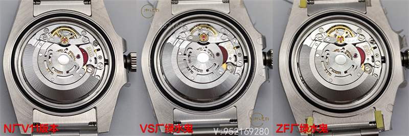 VS廠、ZF廠、N廠勞力士水鬼獨家對比，哪家復刻做工最為出色呢-復刻表