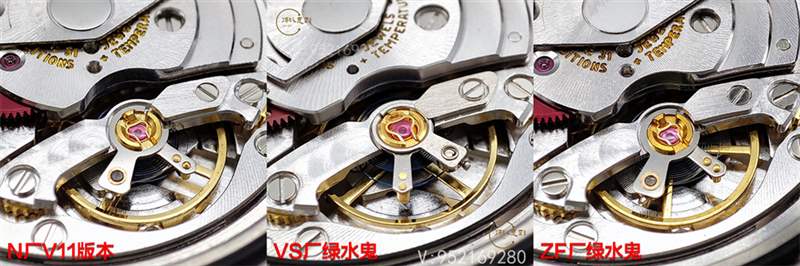 VS廠、ZF廠、N廠勞力士水鬼獨家對比，哪家復刻做工最為出色呢-復刻表