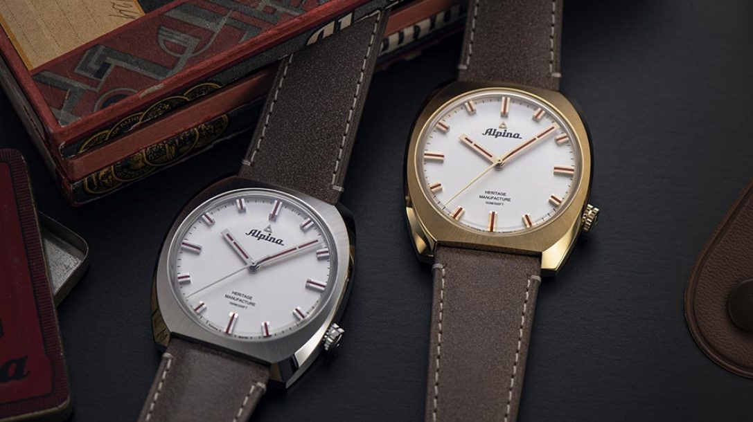 阿爾皮納斯普米爾試點傳統制造，70年代的表演-復刻表