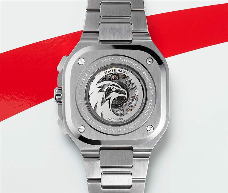 BELL & ROSS BR 05 超時白鷹，獵鷹的飛行-復刻表