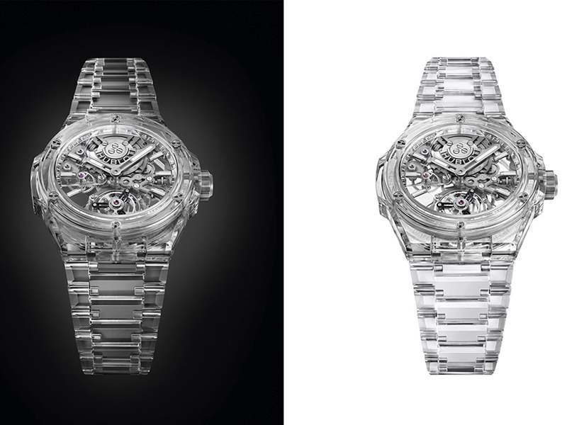 宇舶大爆炸整體陀飛輪全藍寶石-歐米茄海馬300銅金-復刻表