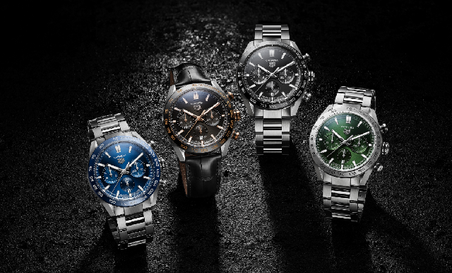 泰格豪雅TAG HEUER Carrera再出力作，現代風多彩面盤志慶品牌周年-復刻表