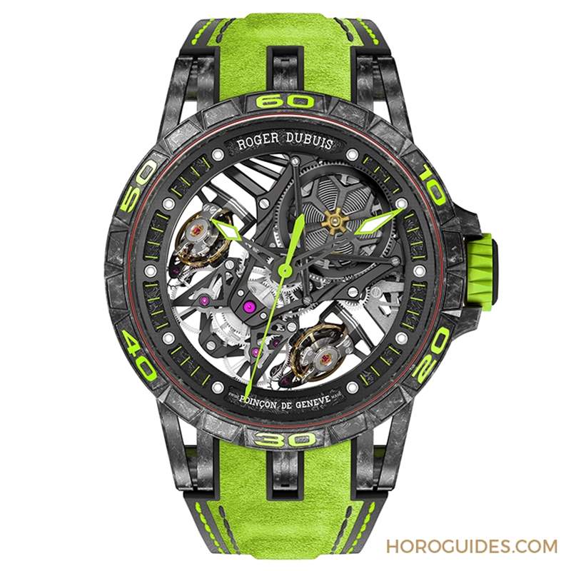 Lamborghini超級跑車魂注入!Roger Dubuis超級訂制表Excalibur Essenza SCV12桀驁現身-復刻表