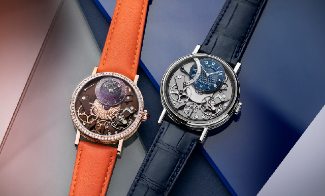 逆跳小秒腕表新「色」計|寶璣BREGUET Tradition 7097、7038-復(fù)刻表