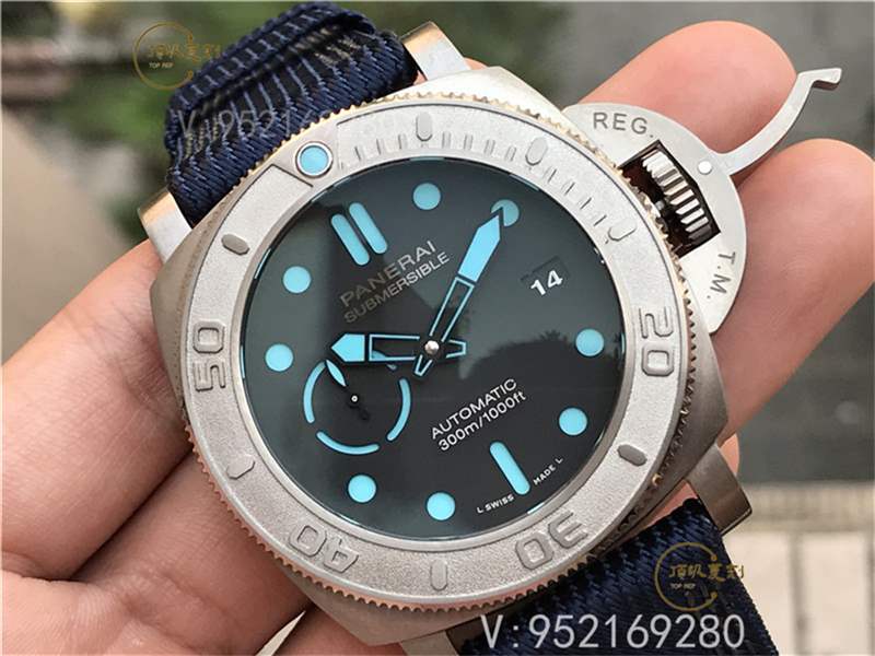 VS廠復(fù)刻沛納海985腕表做工評測,鈦金屬沛納海985vs廠-復(fù)刻表