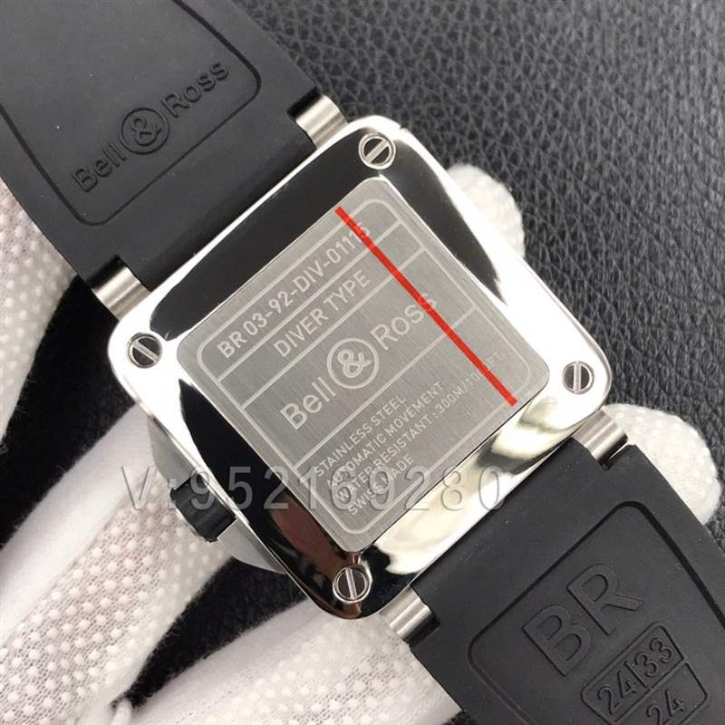 N廠柏萊士BR03-92「方形設計」潛水腕表-復刻表