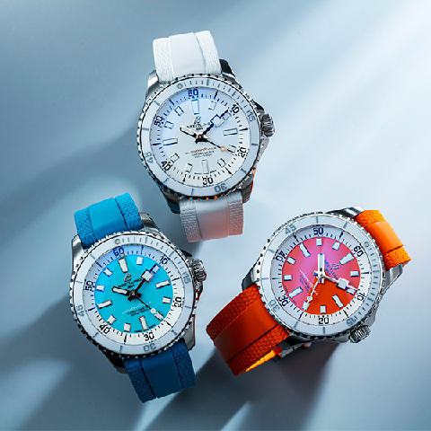 優(yōu)雅接棒的細(xì)膩布局！百年靈Superocean尺寸齊全的繽紛新作-復(fù)刻表
