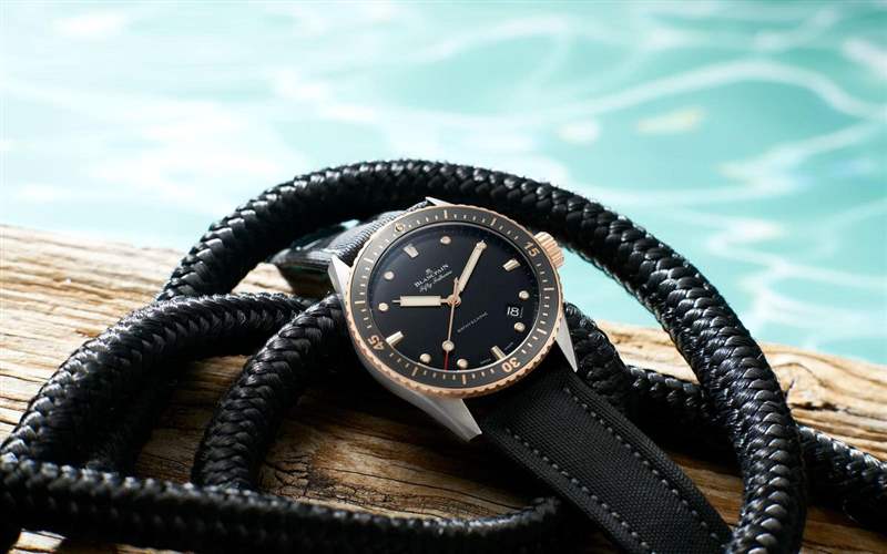 BLANCPAIN五十噚深潛器腕表全面改款，罕見半金限量版現身！-復刻表