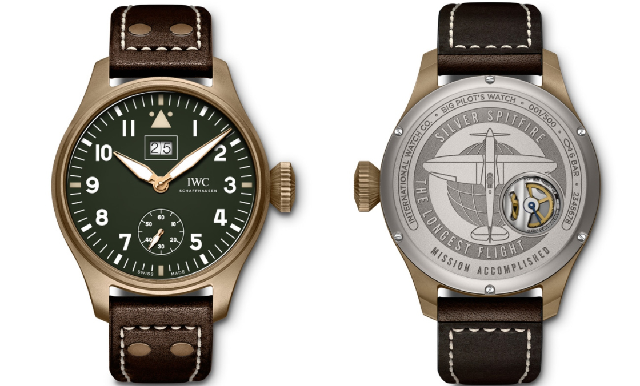 IWC噴火戰(zhàn)機(jī)青銅限量表「任務(wù)完成版」 圓一場(chǎng)夢(mèng)幻的飛行任務(wù)-復(fù)刻表