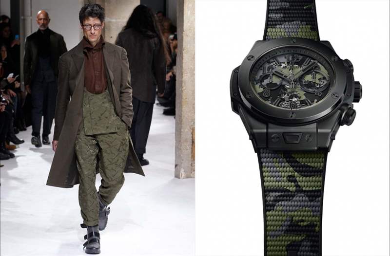 HUBLOT X 山本耀司Big Bang限量迷彩腕表｜以迷彩貫穿全表設計-復刻表