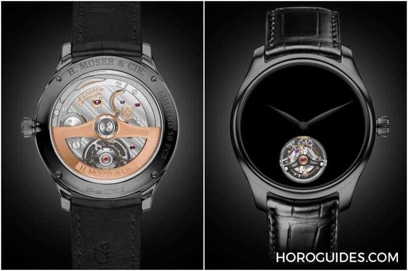 慶祝全新銷售平臺上線！H. MOSER & CIE.推出三款Vantablack?腕表-復刻表