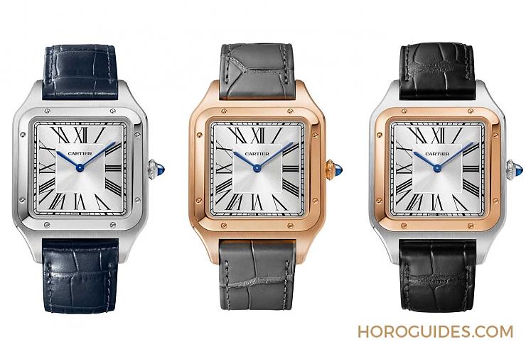 放大經(jīng)典原味｜搭載機械機芯的Cartier Santos-Dumont XL-復刻表