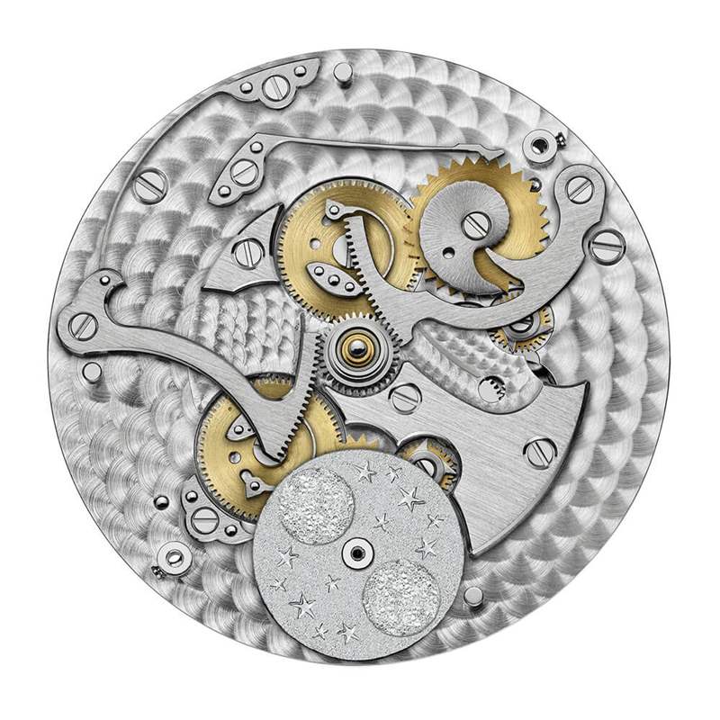 江詩丹頓月相磨砂灰4010U/000P-B545-復刻表