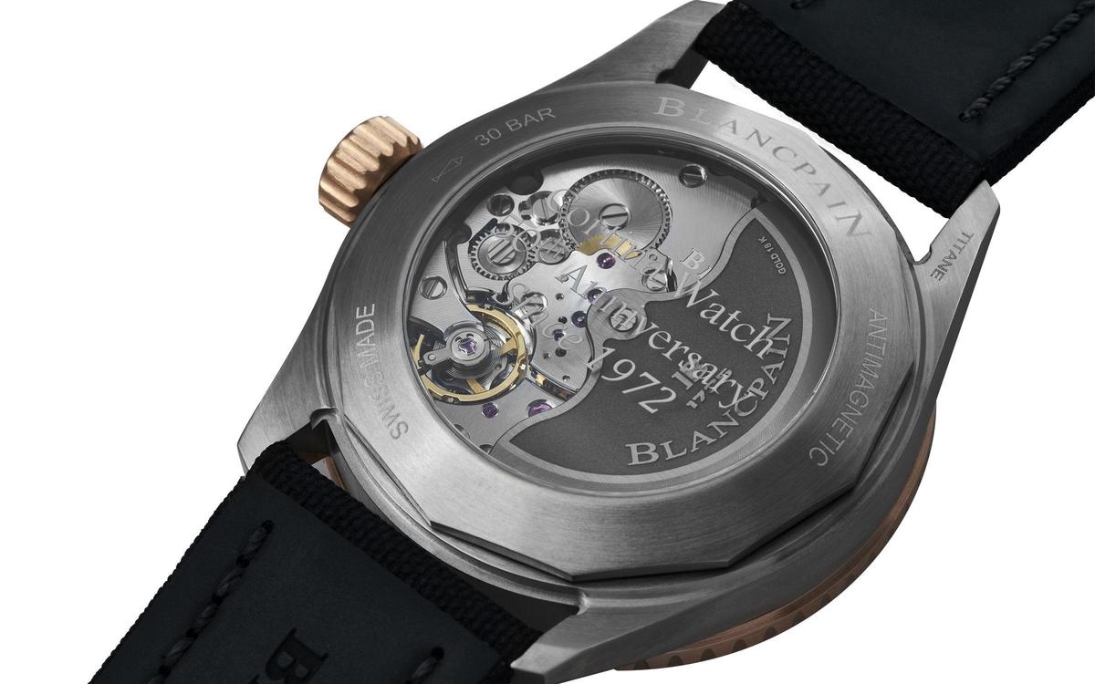 BLANCPAIN五十噚深潛器腕表全面改款，罕見半金限量版現身！-復刻表