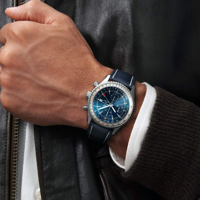 Navitimer Chronograph GMT 46 飛行表經(jīng)典|5款熱門Breitling Navitimer手表推介-復(fù)刻表