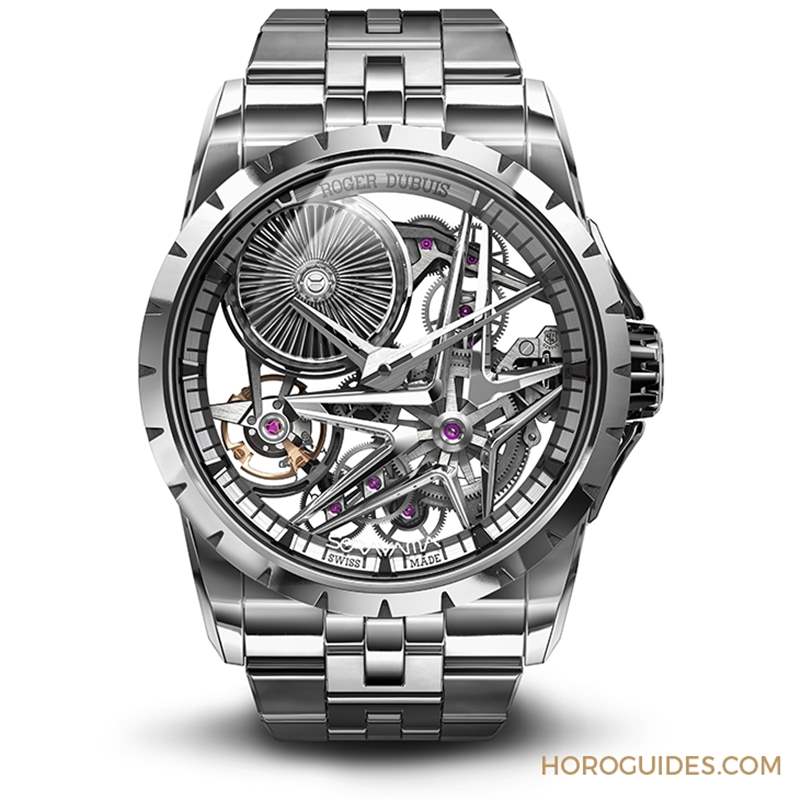 這款自動(dòng)盤轉(zhuǎn)起來很迷幻！Roger Dubuis攜手空山基推出Excalibur Sorayama Monobalancier腕表-復(fù)刻表