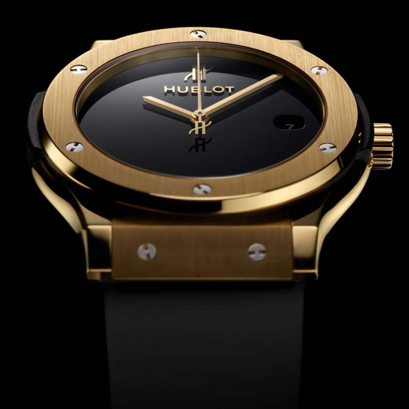 金表配橡膠表帶始祖| Hublot Classic Fusion 40 Years Anniversary-復刻表