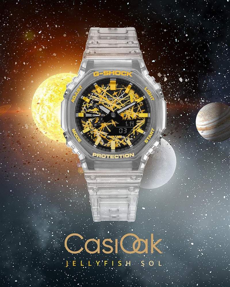 CasiOak Celestial系列手表官方售價:HK$ 5,490(Source:iflwatches) G-SHOCK高價人氣手表Top 5 成熟耐用CP值極高上班族萬元內入手-復刻表
