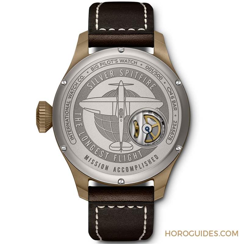 IWC噴火戰(zhàn)機(jī)青銅限量表「任務(wù)完成版」 圓一場(chǎng)夢(mèng)幻的飛行任務(wù)-復(fù)刻表