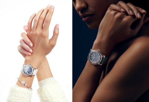 不只閃耀，蕭邦以Happy Sport系列表款頌揚女性無拘自主的躍動樣貌-復刻表