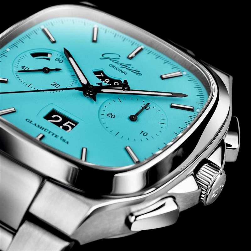 華麗復古新色登場!格拉蘇蒂原創Seventies大日期計時碼表限量版-復刻表