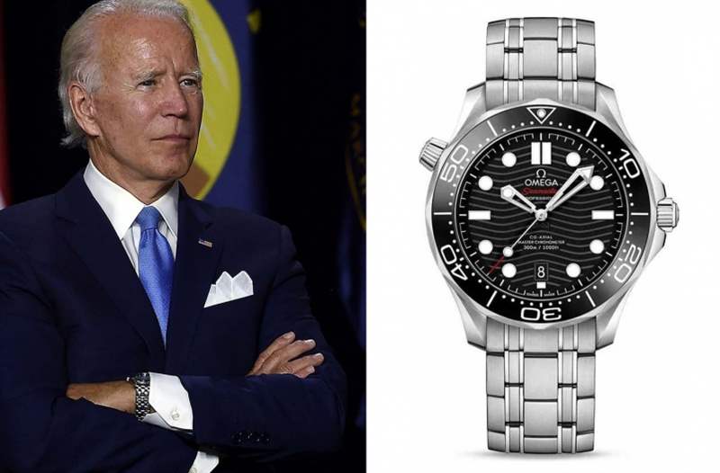 拜登:Omega Seamaster Diver 300M 【特朗普vs拜登】美國總統(tǒng)候選人腕上會戴什么表?-復刻表