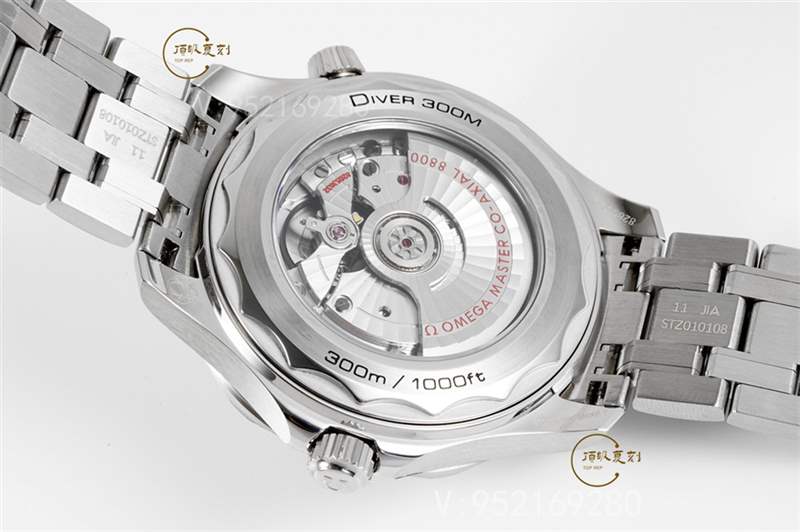 ZF廠海馬300-ZF廠復(fù)刻歐米茄海馬300藍(lán)盤做工怎么樣-復(fù)刻表