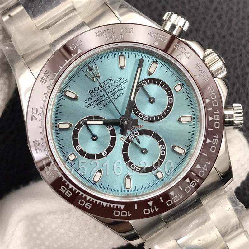 N廠冰藍(lán)面迪通拿「冰藍(lán)迪116506」4130機(jī)芯評(píng)測(cè)-復(fù)刻表