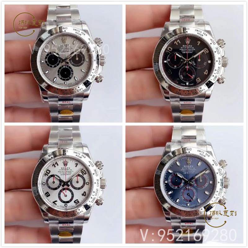 N廠勞力士4130迪通拿復(fù)刻表都有什么款式,N廠迪通拿全家福-復(fù)刻表