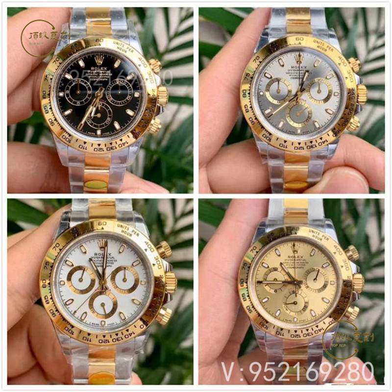 N廠勞力士4130迪通拿復(fù)刻表都有什么款式,N廠迪通拿全家福-復(fù)刻表