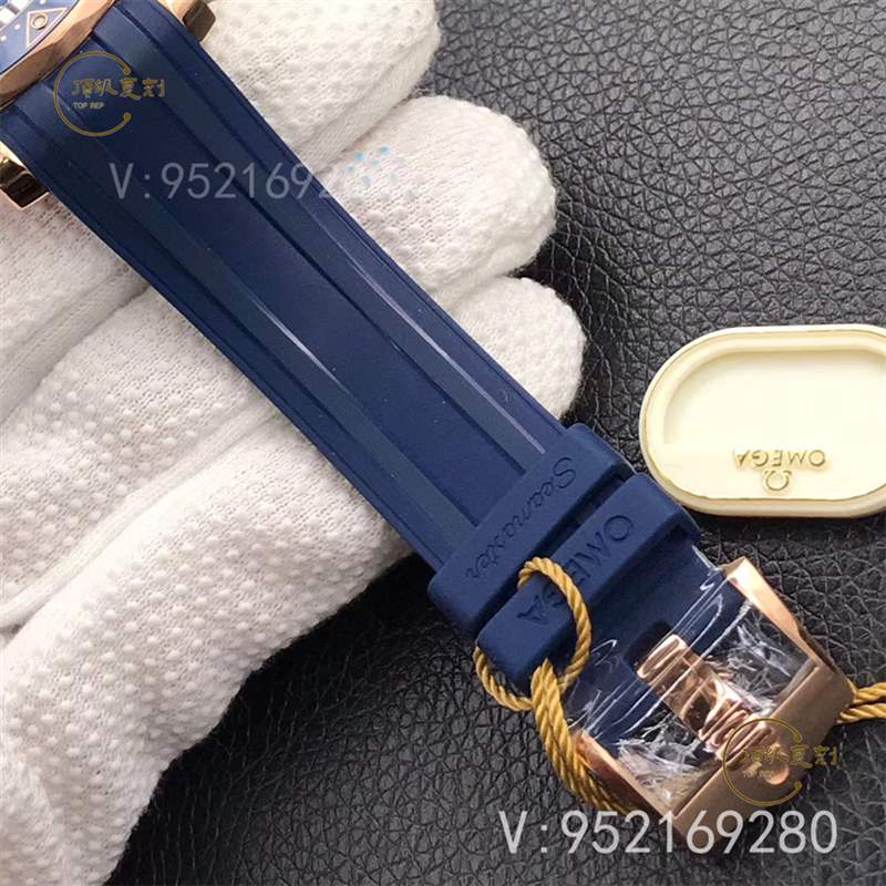 VS廠歐米茄海馬300「尊享版」全玫瑰金藍(lán)盤復(fù)刻表做工怎么樣-復(fù)刻表