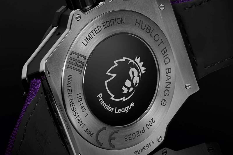 宇舶Big Bang E超級(jí)聯(lián)賽足球定制紫色腕表-復(fù)刻表