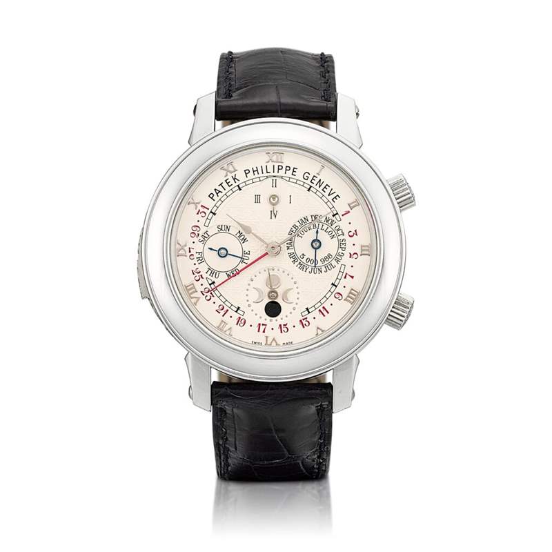 百達(dá)翡麗最終極頂級(jí)收藏現(xiàn)身拍賣場曾是最復(fù)雜時(shí)計(jì)估價(jià)達(dá)2千萬-復(fù)刻表