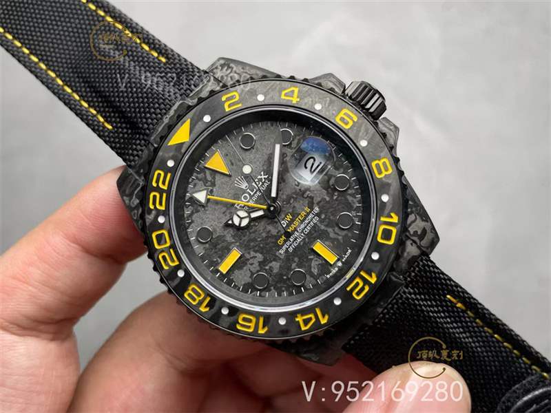 VS廠新品勞力士Ntpt格林尼治碳纖維復(fù)刻表3186機(jī)芯做工怎么樣-復(fù)刻表