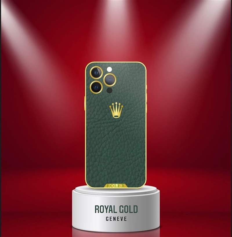 改裝Rolex 勞力士iPhone手機(jī)(IG@rg_phone_dxb) Rolex限量版iPhone開(kāi)箱?24K金打造真土豪風(fēng)范比戴勞力士更氣派-復(fù)刻表