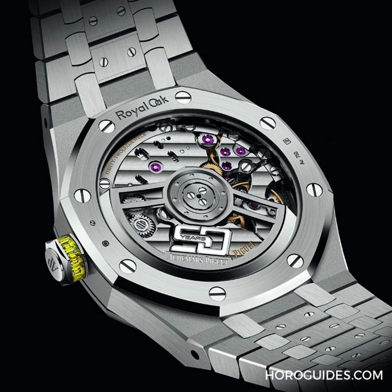 10種寶石上陣！款款都是主角｜愛彼皇家橡樹系列自動上鏈腕表白金款-復(fù)刻表