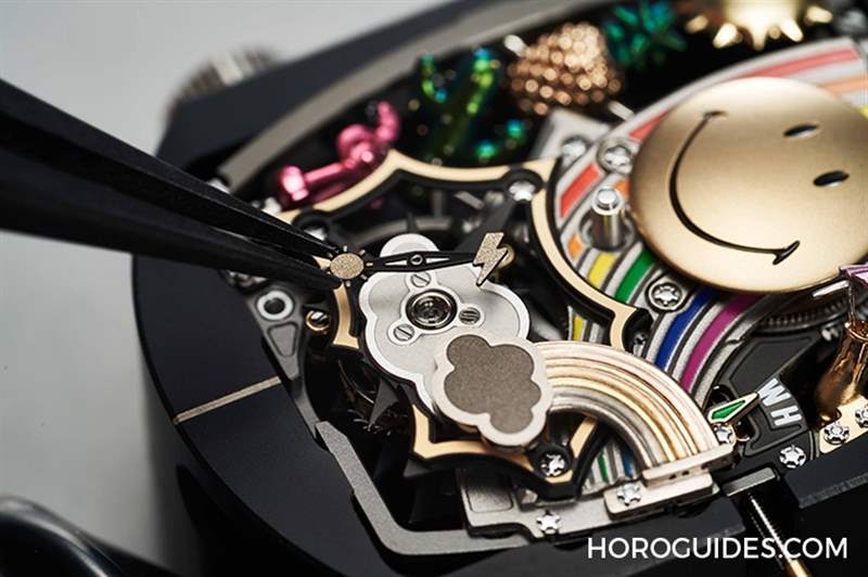 Richard Mille少見樂園化的一面！ RM 88 Smiley自動(dòng)上鏈陀飛輪腕表-復(fù)刻表