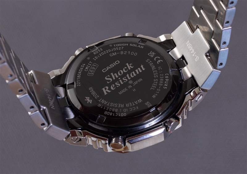 手表評論：卡西歐 G-Shock GMB2100 全金屬手鏈-復刻表