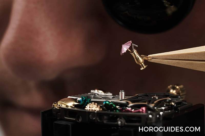 Richard Mille少見樂園化的一面！ RM 88 Smiley自動(dòng)上鏈陀飛輪腕表-復(fù)刻表