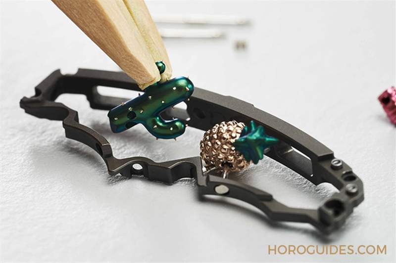 Richard Mille少見樂園化的一面！ RM 88 Smiley自動(dòng)上鏈陀飛輪腕表-復(fù)刻表