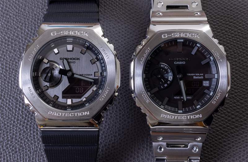 手表評論：卡西歐 G-Shock GMB2100 全金屬手鏈-復刻表