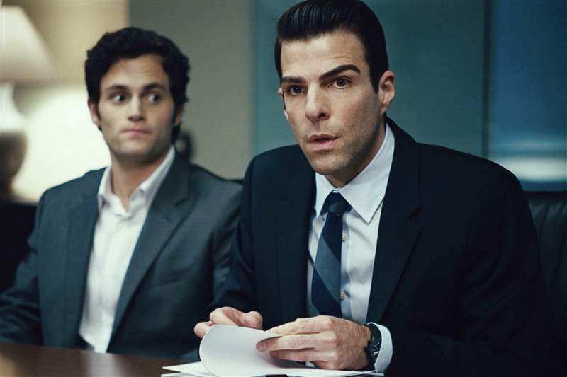 看電影扎卡里·昆托(Zachary Quinto)在“追加保證金”中佩戴保時捷設(shè)計計時碼表預(yù)測金融危機-復(fù)刻表