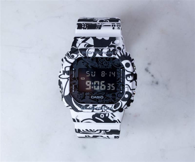 動手操作：卡西歐 DW5600-GU-7 'G-Shock Universe' 手表-復刻表
