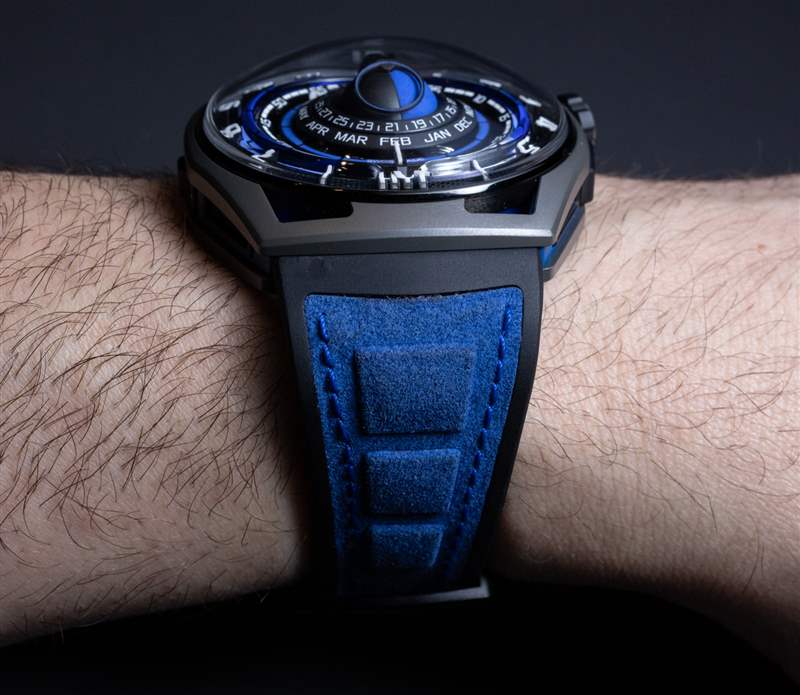 動手實踐：HYT Moonrunner Supernova 藍色手表-復刻表