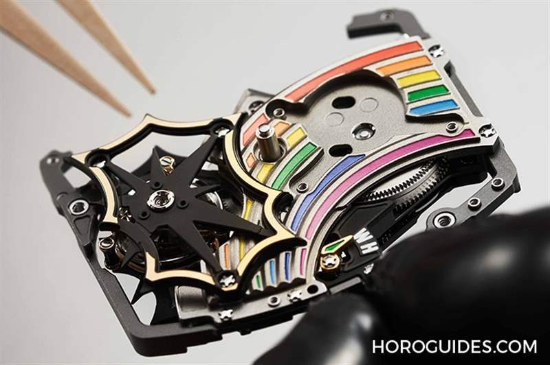 Richard Mille少見樂園化的一面！ RM 88 Smiley自動(dòng)上鏈陀飛輪腕表-復(fù)刻表