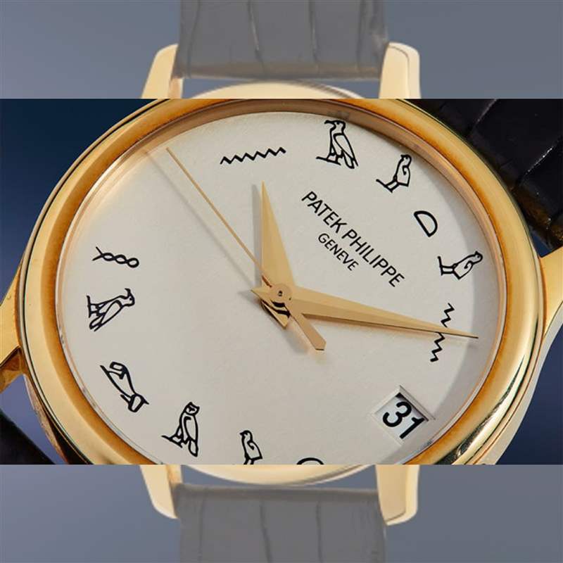 PP百達翡麗極罕象形文字手表將拍賣表面圖案并非數字而是人名？-復刻表
