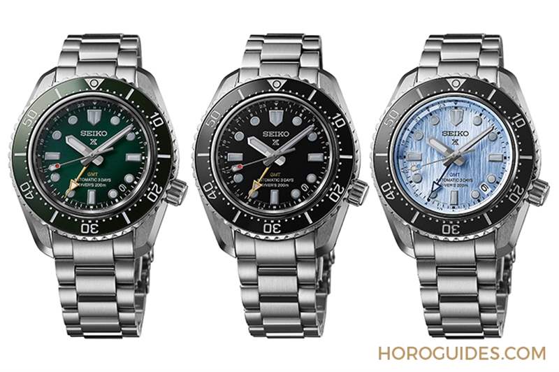 Seiko Prospex系列首次推出全新三日鏈機械GMT潛水表-復刻表
