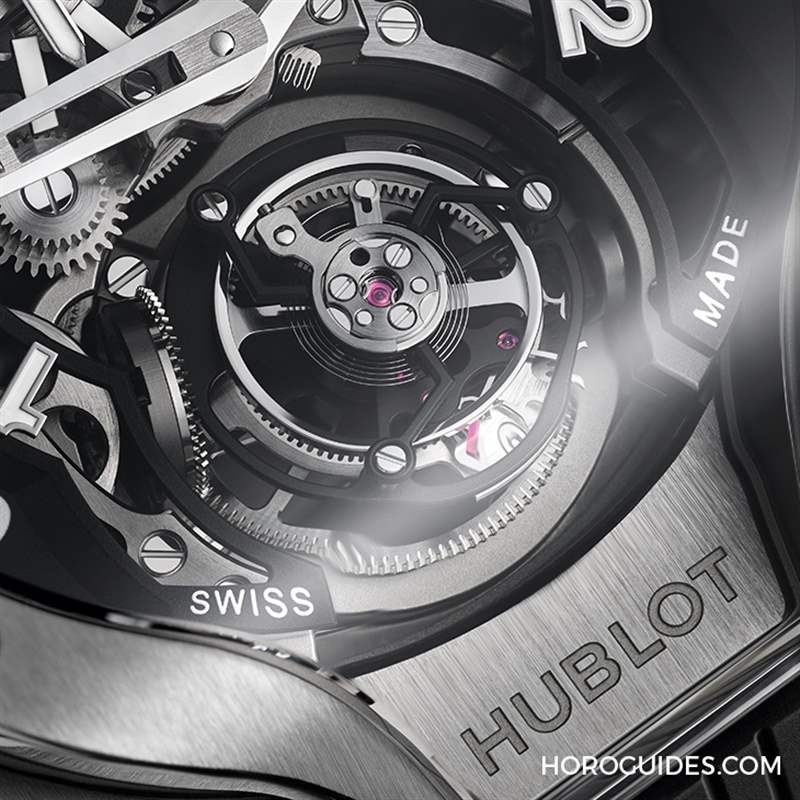 HUBLOT全新MP-13雙軸陀飛輪雙逆跳腕表挑戰極限工藝-復刻表