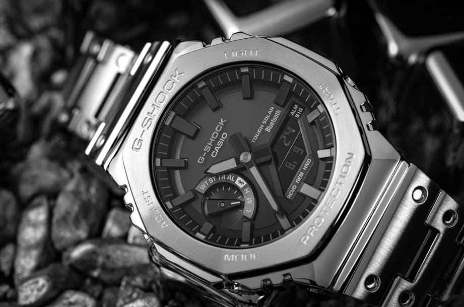 評點G-SHOCK“全金屬”農(nóng)家橡樹GM-B2100運動表-復(fù)刻表