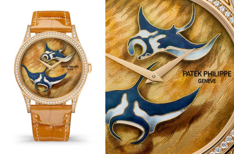 百達翡麗2023珍稀工藝展座鐘、懷表與手表焦點展品一次看-復刻表